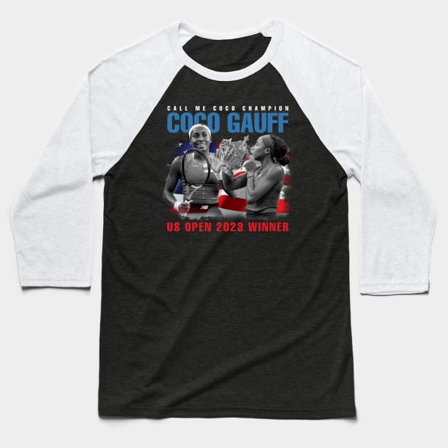 Us open 2023 winner Baseball T-Shirt by BandarTogel05